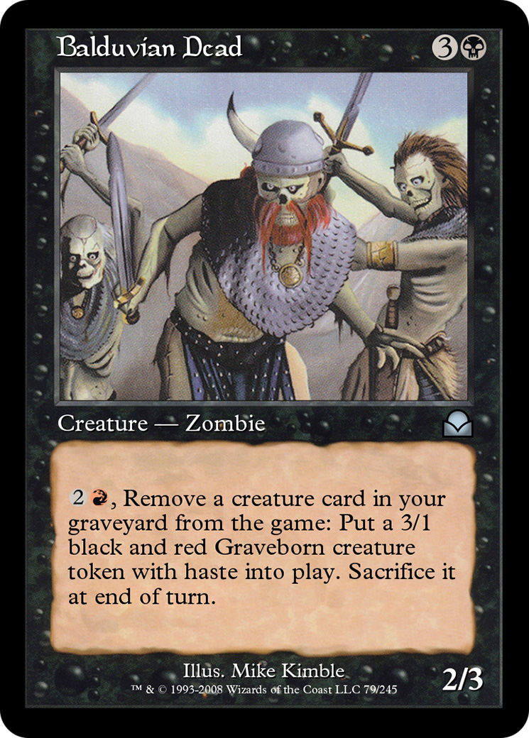 Balduvian Dead (ME2-079) - Masters Edition II Foil