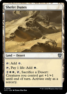 Shefet Dunes⁣ - Commander: Outlaws of Thunder Junction⁣ (Uncommon)⁣ [318]