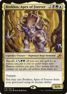 Brokkos, Apex of Forever (IKO-179) - Ikoria: Lair of Behemoths Foil