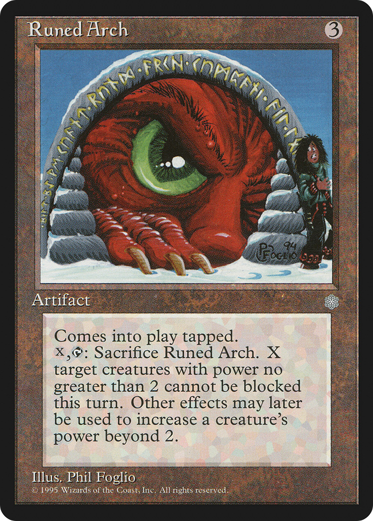 Runed Arch (ICE-) - Ice Age