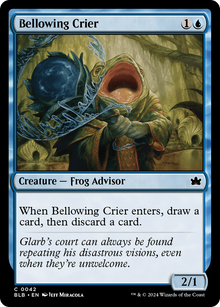 Bellowing Crier⁣ - Bloomburrow⁣ (Common)⁣ [42]