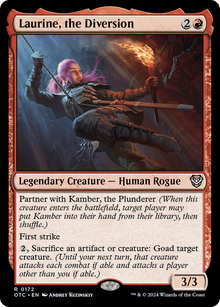 Laurine, the Diversion⁣ - Commander: Outlaws of Thunder Junction⁣ (Rare)⁣ [172]