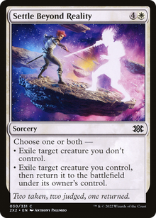 Settle Beyond Reality⁣ - Double Masters 2022⁣ (Common)⁣ [30]