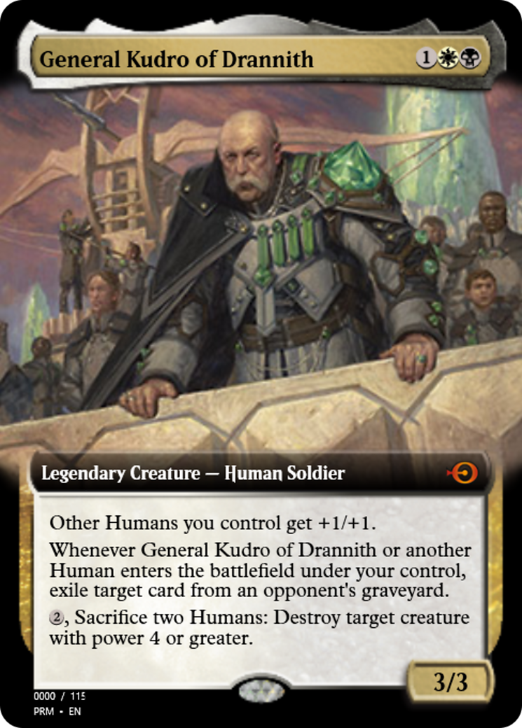 General Kudro of Drannith (PRM-80805) - Magic Online Promos Foil