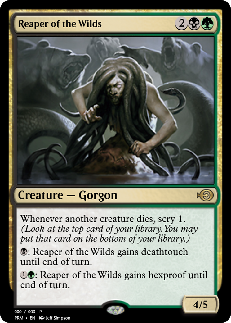 Reaper of the Wilds (PRM-55737) - Magic Online Promos Foil