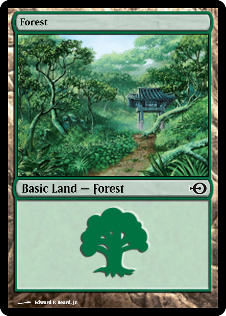 Forest (PRM-251) - Magic Online Promos Foil