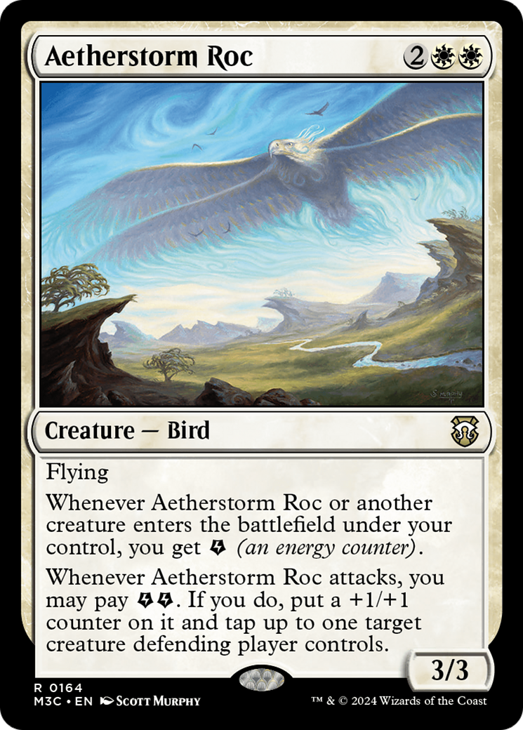 Aetherstorm Roc⁣ - Commander: Modern Horizons 3⁣ (Rare)⁣ [164]