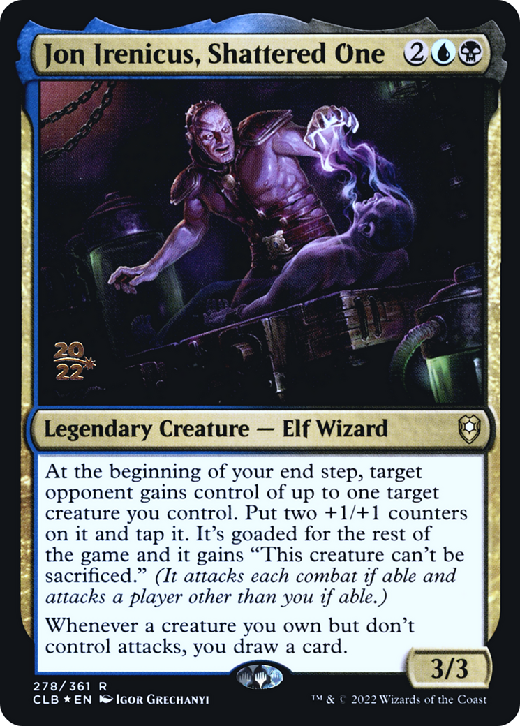 Jon Irenicus, Shattered One (PRE-278S) - Battle for Baldur's Gate Promos Foil