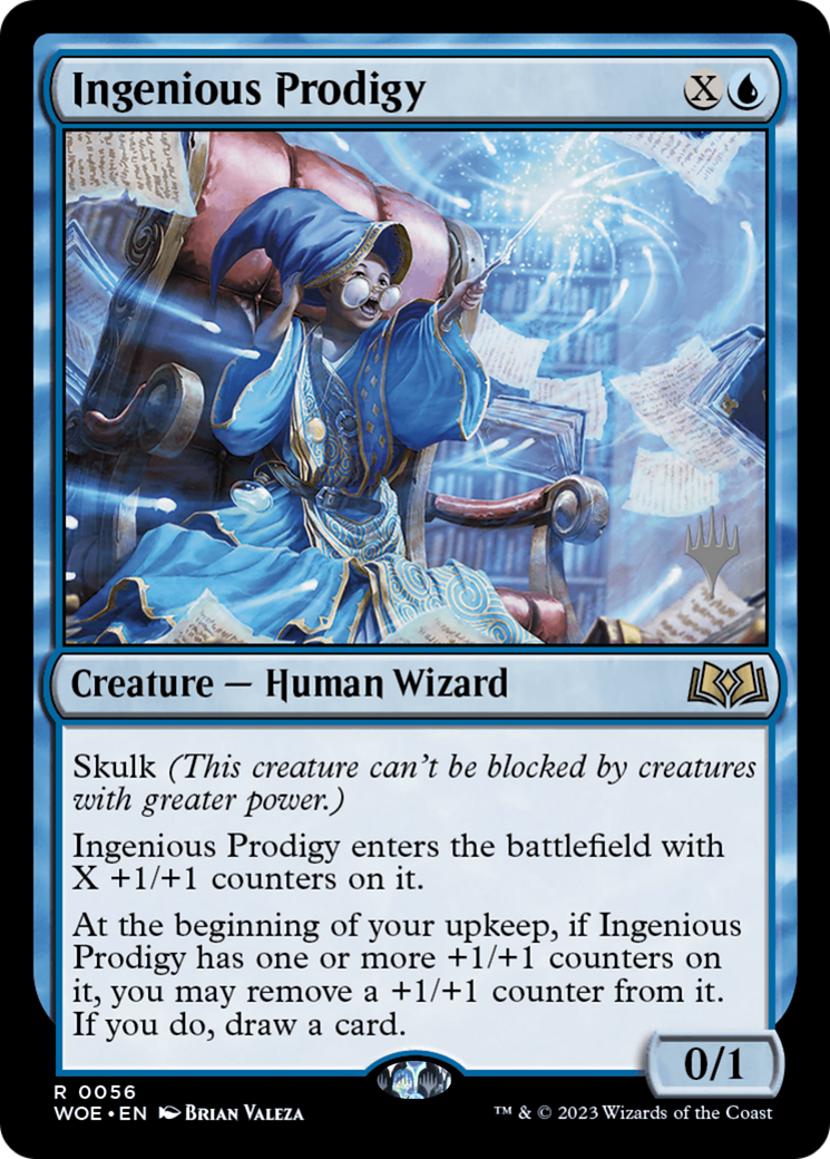 Ingenious Prodigy (PPWOE-56P) - Wilds of Eldraine Promos