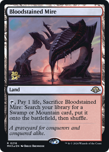 Bloodstained Mire⁣ - Modern Horizons 3: Promos⁣ (Rare)⁣ [216]