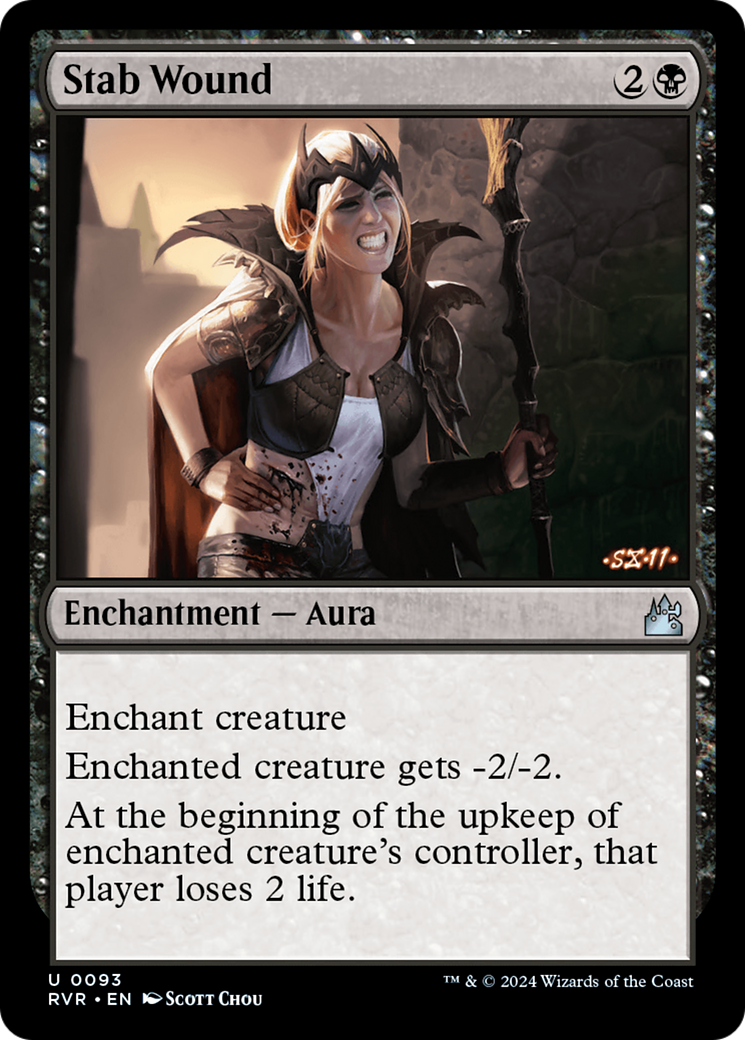 Stab Wound (RVR-093) - Ravnica Remastered