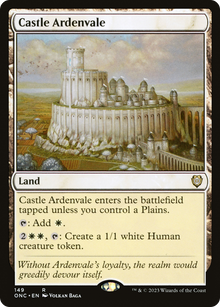Castle Ardenvale⁣ - Commander: Phyrexia: All Will Be One⁣ (Rare)⁣ [149]