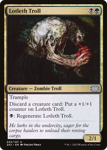 Lotleth Troll⁣ - Double Masters 2022⁣ (Uncommon)⁣ [245]