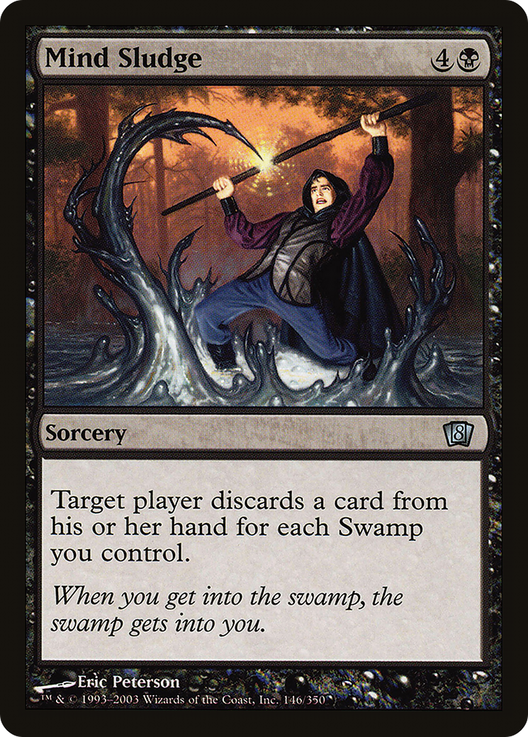 Mind Sludge (8ED-146★) - Eighth Edition Foil