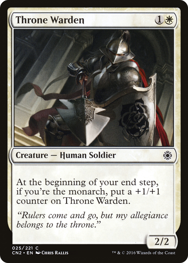 Throne Warden (CN2-025) - Conspiracy: Take the Crown