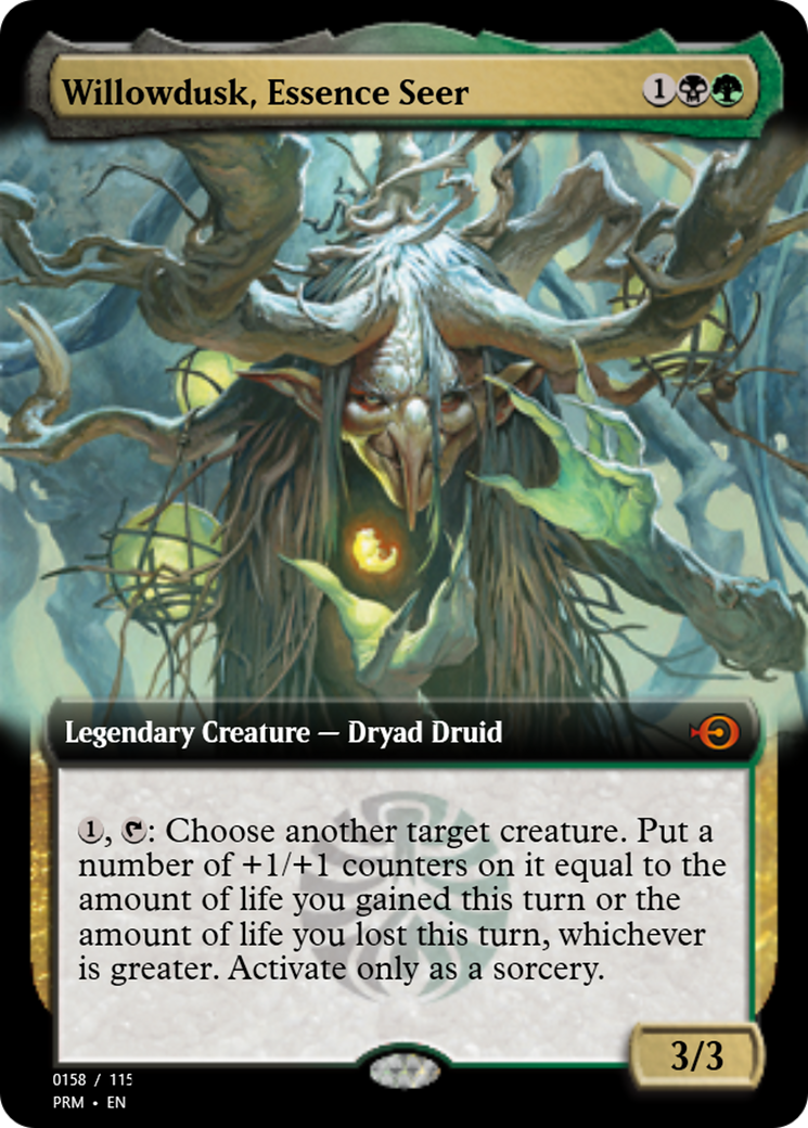 Willowdusk, Essence Seer (PRM-90288) - Magic Online Promos