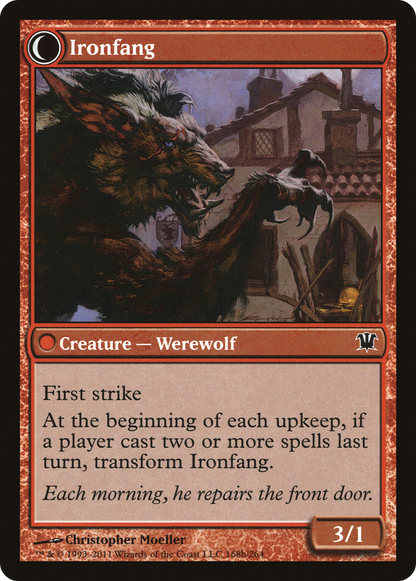 Village Ironsmith (ISD-168) - Innistrad: (Double Faced Transform)