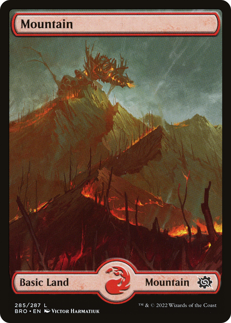 Mountain (285) - Full Art (BRO-285) - The Brothers' War