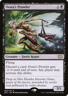 Oona's Prowler⁣ - Double Masters 2022⁣ (Rare)⁣ [85]