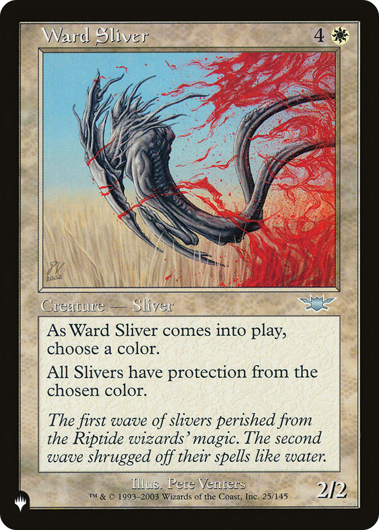 Ward Sliver (LIST-25/145) - The List