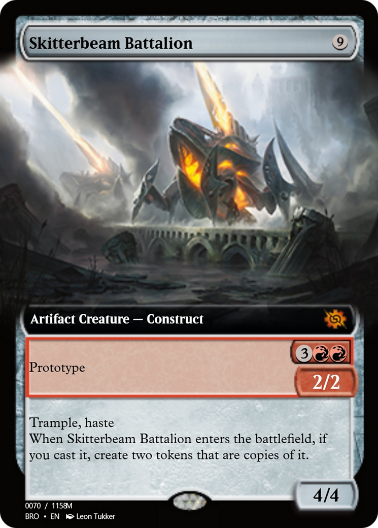 Skitterbeam Battalion (PRM-105748) - Magic Online Promos