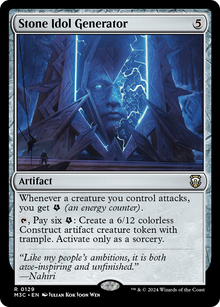 Stone Idol Generator⁣ - Commander: Modern Horizons 3⁣ (Rare)⁣ [129]