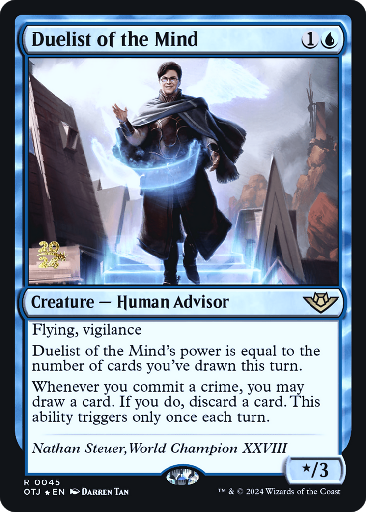 Duelist of the Mind (PRE-45S) - Outlaws of Thunder Junction Promos Foil