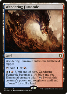 Wandering Fumarole⁣ - Commander Legends: Battle for Baldur's Gate: Extras⁣ (Rare)⁣ [928]