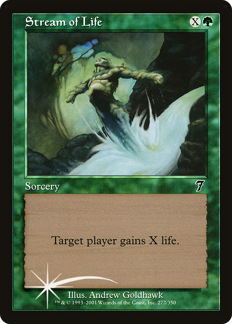 Stream of Life (7ED-272★) - Seventh Edition Foil