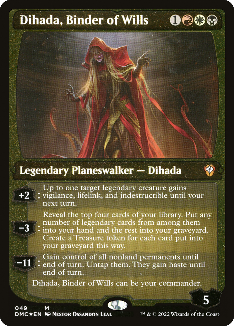 Dihada, Binder of Wills⁣ - Commander: Dominaria United: Extras⁣ (Mythic)⁣ [49]