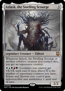 Azlask, the Swelling Scourge⁣ - Commander: Modern Horizons 3⁣ (Mythic)⁣ [5]