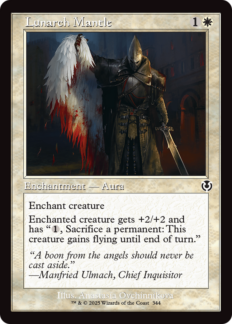 Lunarch Mantle (INR-344) - Innistrad Remastered Foil