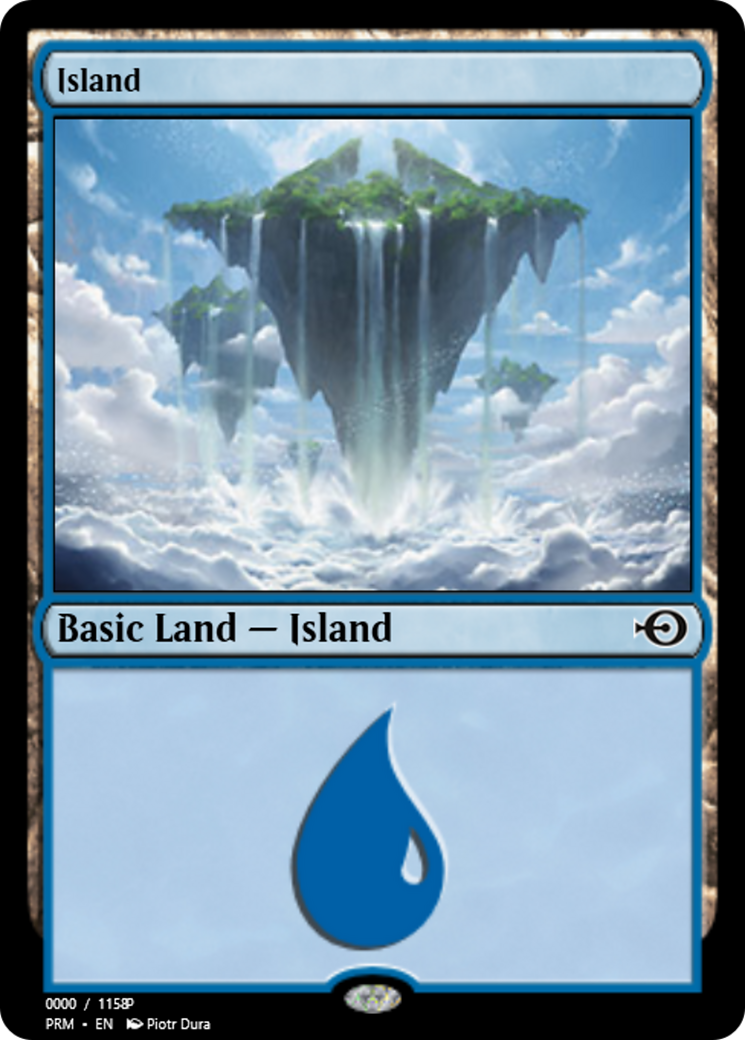 Island (PRM-81846) - Magic Online Promos Foil
