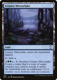 Littjara Mirrorlake⁣ - Commander: Streets of New Capenna⁣ (Uncommon)⁣ [412]