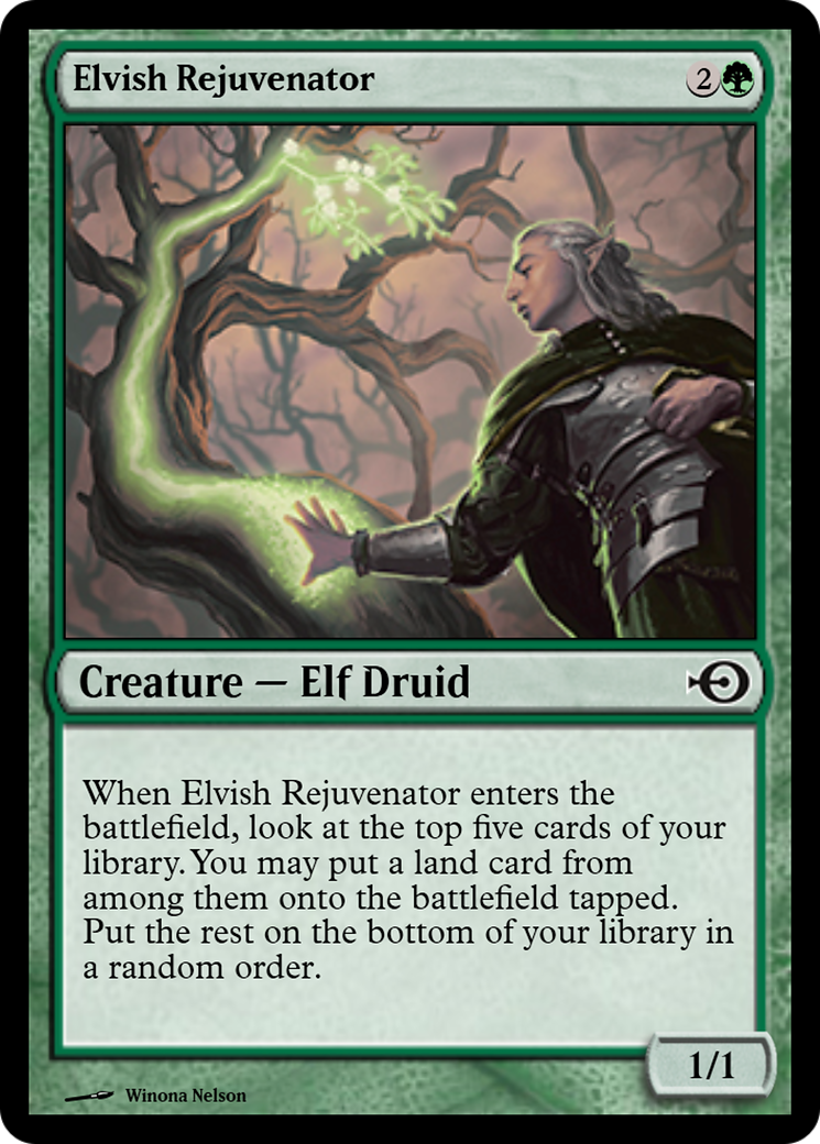 Elvish Rejuvenator (PRM-69258) - Magic Online Promos