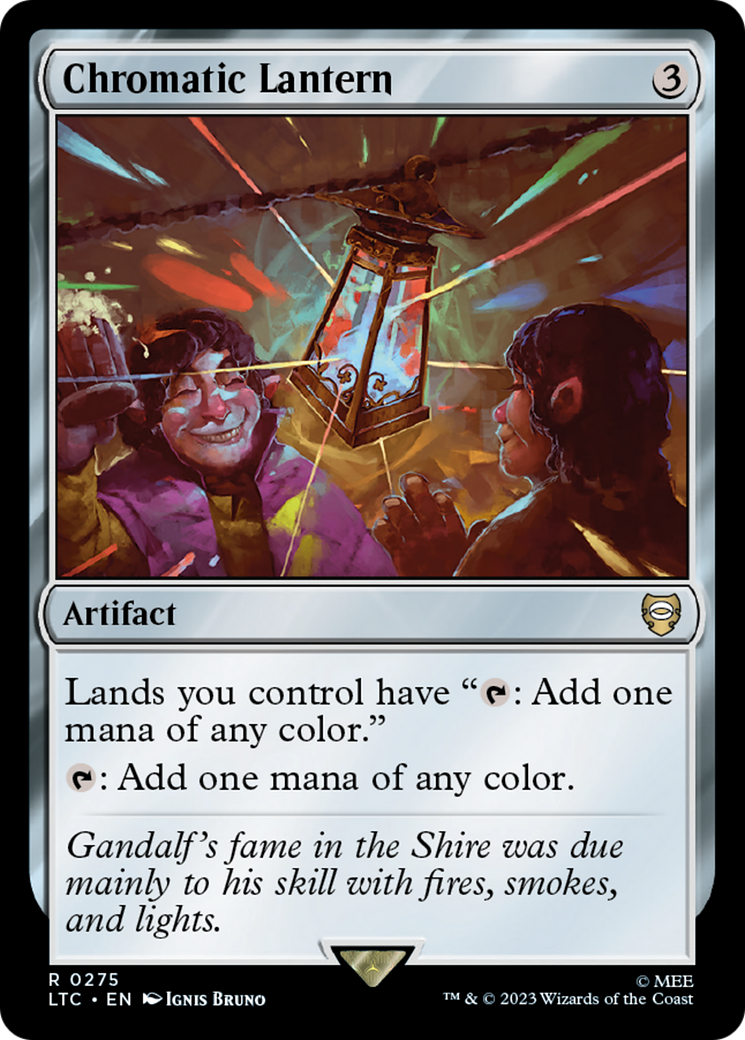 Chromatic Lantern⁣ - Commander: The Lord of the Rings: Tales of Middle-earth⁣ (Rare)⁣ [275]