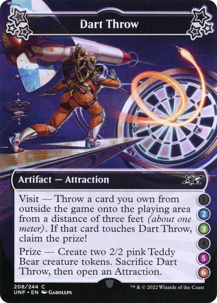 Dart Throw (2-3-5-6) (UNF-208B) - Unfinity