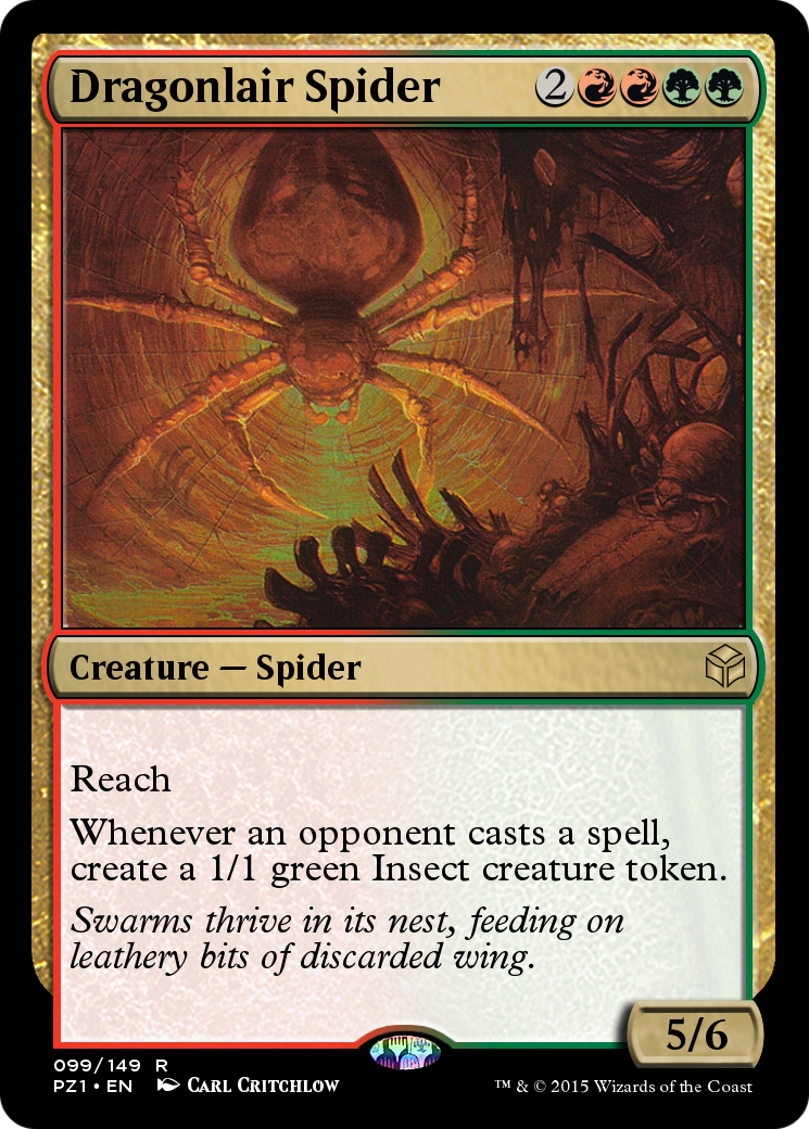 Dragonlair Spider (PZ1-099) - Legendary Cube Prize Pack