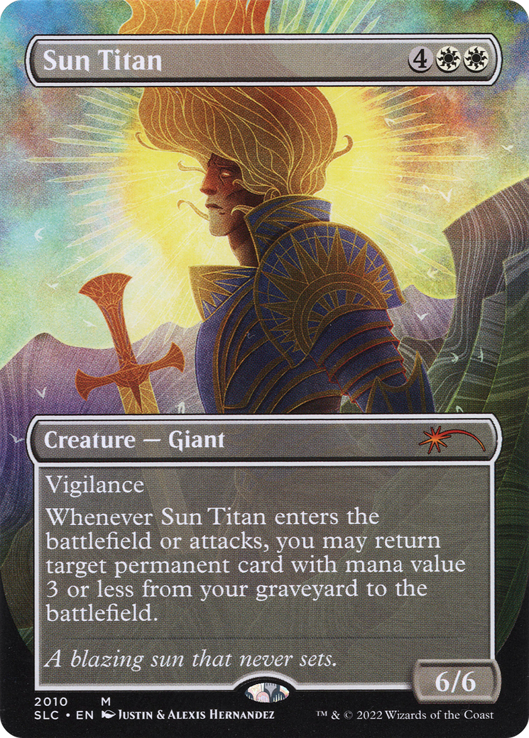 Sun Titan (SLC-2010) - Secret Lair 30th Anniversary Countdown Kit (Borderless)
