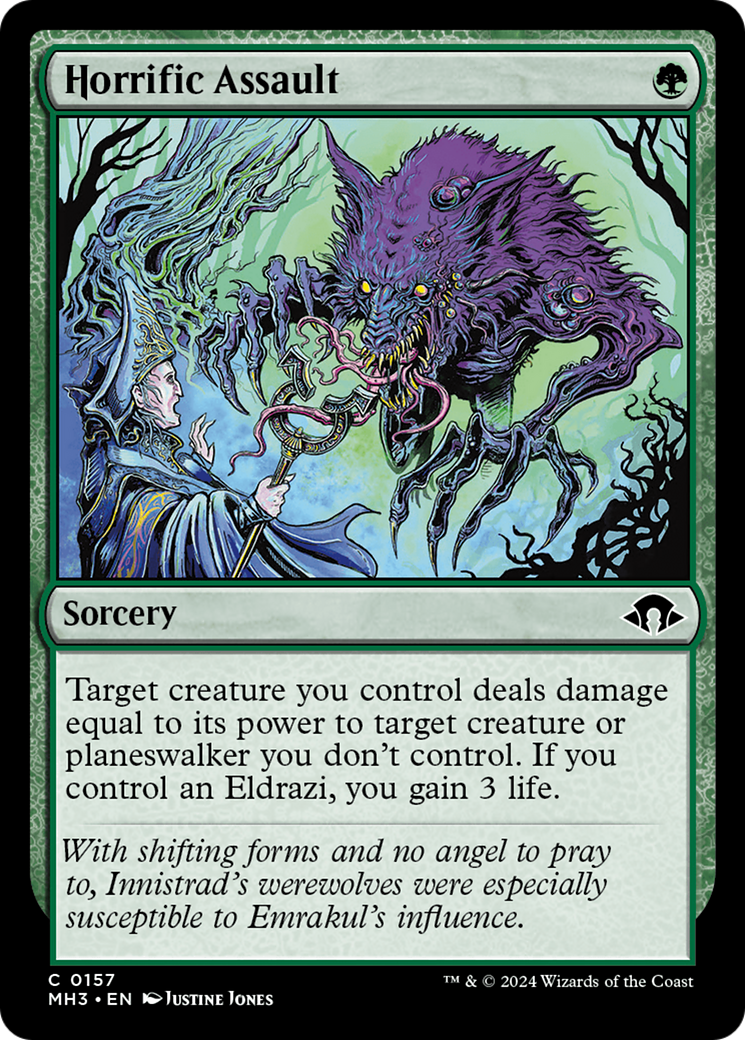 Horrific Assault⁣ - Modern Horizons 3⁣ (Common)⁣ [157]