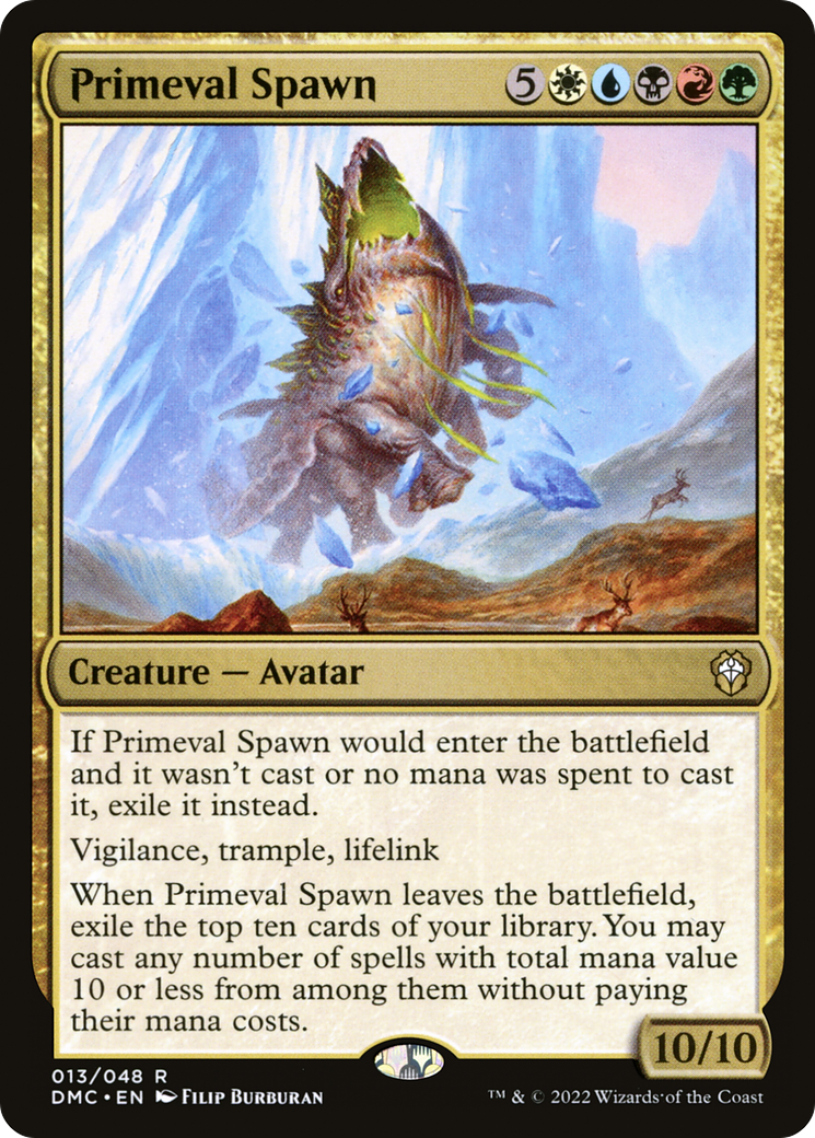 Primeval Spawn⁣ - Commander: Dominaria United⁣ (Rare)⁣ [13]