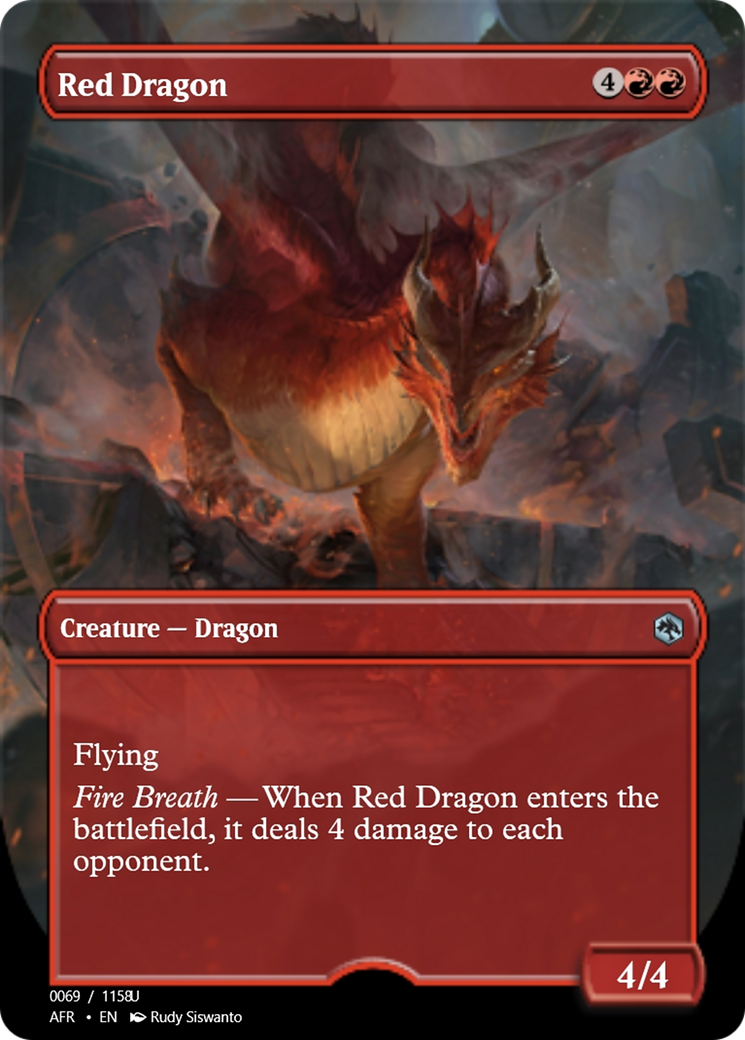 Red Dragon (PRM-92754) - Magic Online Promos
