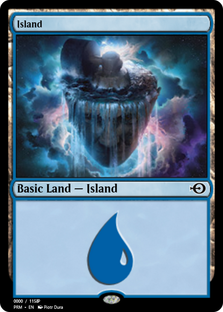 Island (PRM-81850) - Magic Online Promos Foil