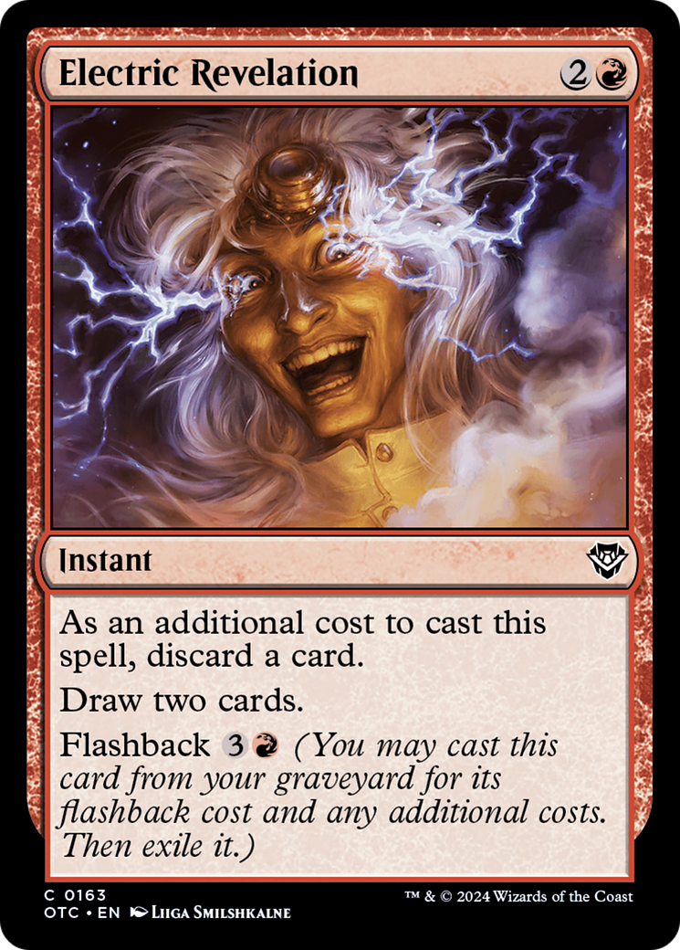 Electric Revelation⁣ - Commander: Outlaws of Thunder Junction⁣ (Common)⁣ [163]