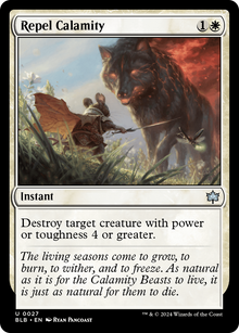 Repel Calamity⁣ - Bloomburrow⁣ (Uncommon)⁣ [27]