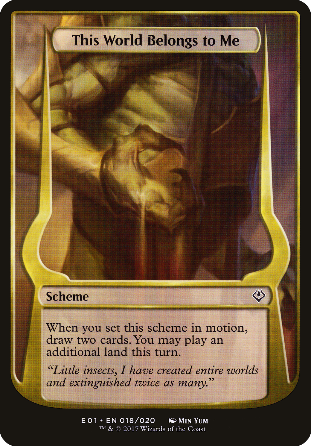 This World Belongs to Me (Archenemy: Nicol Bolas) (OVER-18★) - Archenemy: Nicol Bolas Schemes