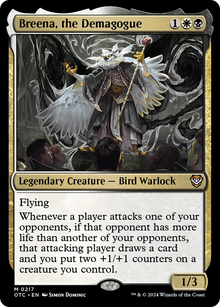 Breena, the Demagogue⁣ - Commander: Outlaws of Thunder Junction⁣ (Mythic)⁣ [217]