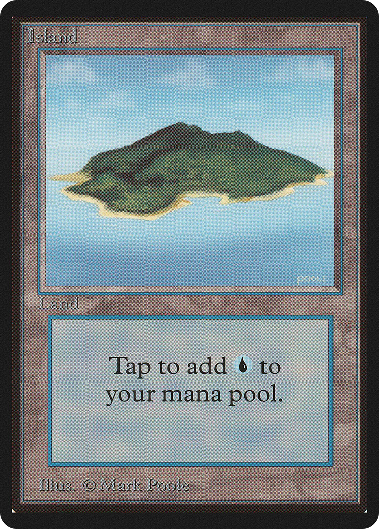 Island (B) (LEB-292) - Limited Edition Beta