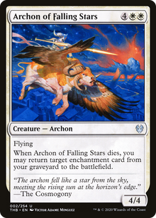 Archon of Falling Stars⁣ - Theros Beyond Death⁣ (Uncommon)⁣ [2]