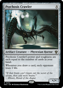 Psychosis Crawler⁣ - Commander: Murders at Karlov Manor⁣ (Rare)⁣ [234]